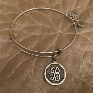 Alex and Ani B Initial Bangle